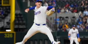 Journeyman Peyton Gray maakt op 30-jarige leeftijd MLB-debuut bij Rangers en krijgt 1e K tegen Bucs’ Griffin