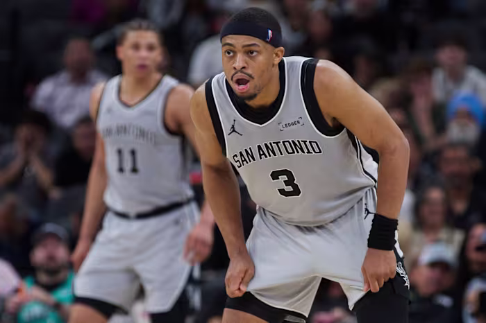 Keldon Johnson van de Spurs geëerd als zesde man van het jaar in de NBA, na Jaquez en Hardaway