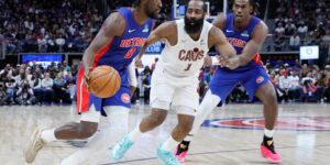 Mitchell scoort 26 en de Cavaliers verslaan de Pistons met 125-94 in Game 7 om de oostelijke finale te bereiken