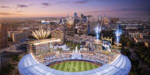 Royals zal in het centrum van KC een honkbalveld van $ 1,9 miljard bouwen als onderdeel van een project van $ 3 miljard met Hallmark Cards