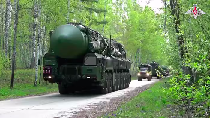 Rusland houdt kernoefeningen te land, ter zee en in de lucht, samen met zijn bondgenoot Wit-Rusland