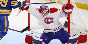 Canadiens-doelman Dobes maakt het vertrouwen van de coach waar door zich te herstellen van een moeilijke start in de overwinning op Sabres