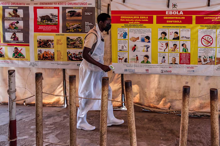 Handelaren worden geconfronteerd met grote verliezen nadat Oeganda de grens met Congo sluit vanwege de angst voor Ebola-besmetting