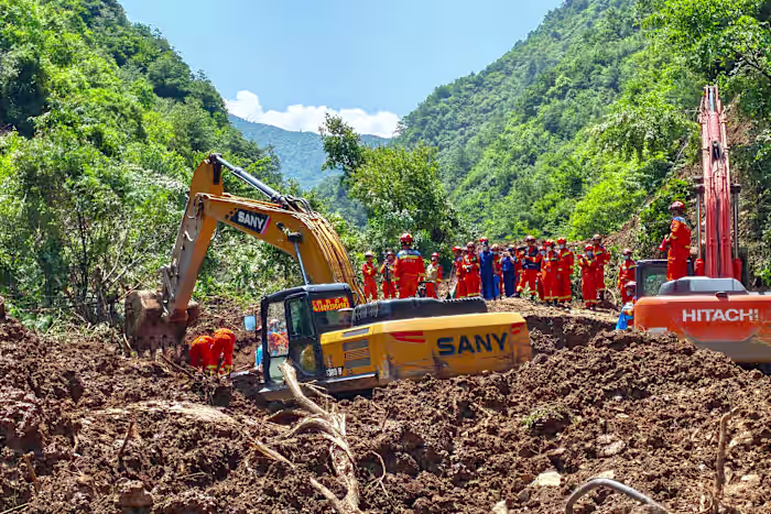 21 die omkwamen bij een aardverschuiving in het noordwesten van China waren bosarbeiders