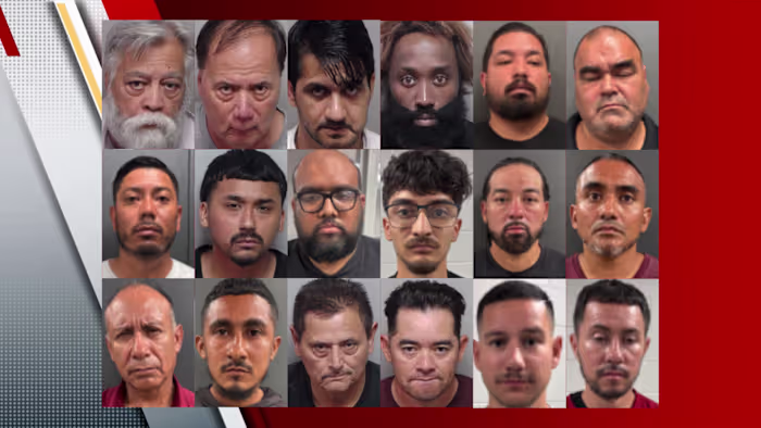 23 mensen gearresteerd tijdens een undercover prostitutieactie van een week, zegt de sheriff van Bexar County