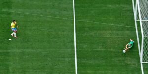 Brazilië moest na de eerste uitschakeling op het WK sinds 1990 twijfelen aan de keuze voor een strafschop