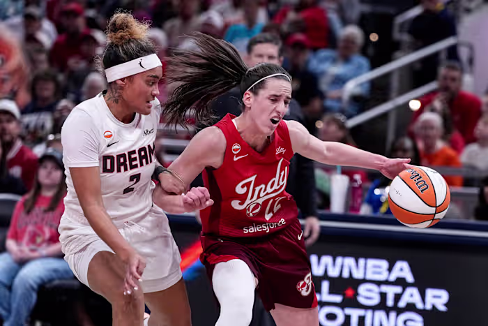 Caitlin Clark veroordeelt 'intimidatie' nu WNBA-spelers worden geconfronteerd met een golf van online bedreigingen