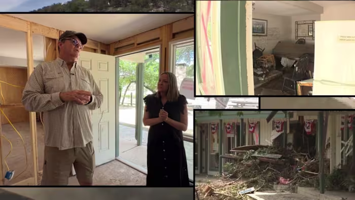De wederopbouw van River Inn gaat een jaar na de dodelijke overstromingen in Hill Country door