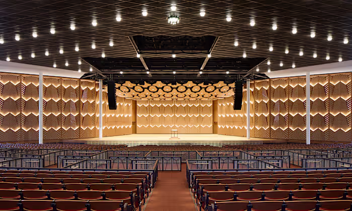 Het Hunter Pavilion van Ravinia Festival nabij Chicago heropent na renovatie van de darmen ter waarde van $ 70 miljoen