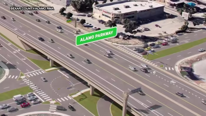 Het verkeersverbeteringsplan voor Alamo Ranch Parkway kost naar schatting 80 miljoen dollar, zegt een functionaris