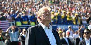 Het zijn niet alleen de Knicks: de aanwezigheid van Trump bij grote wedstrijden levert vaak problemen op voor de thuisploeg