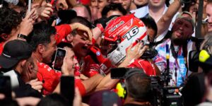 Leclerc eindigt met wachten op een overwinning in de Britse Grand Prix nu F1-leider Antonelli meer problemen krijgt
