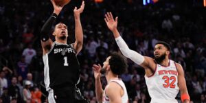 Victor Wembanyama en de Spurs gaan onverschrokken op pad bij de Knicks in de NBA Finals