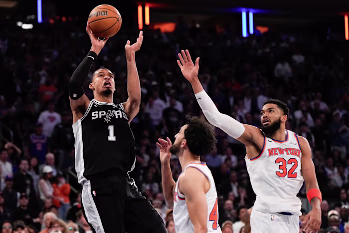 Victor Wembanyama en de Spurs gaan onverschrokken op pad bij de Knicks in de NBA Finals
