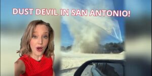 BEKIJK DIT: Stofduivel gespot in San Antonio