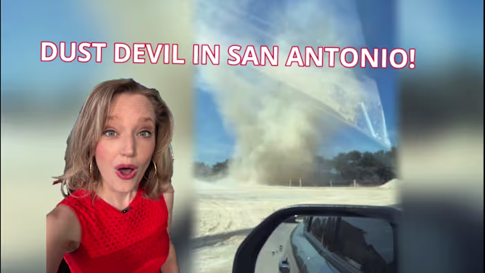 BEKIJK DIT: Stofduivel gespot in San Antonio