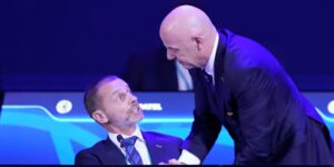 De Europese voetbalorganisatie UEFA waarschuwt de FIFA voor juridische stappen vanwege het mislukte uitverkoopplan van Infantino voor het WK