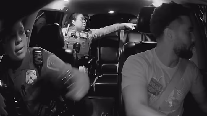 De politie van Houston schakelt Uber in terwijl ze de verdachte te voet achtervolgt