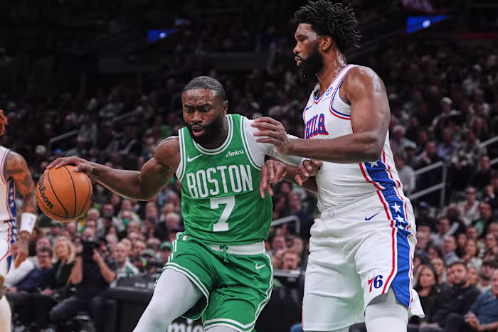 Jaylen Brown gaat een All-Star trio vormen met Joel Embiid en Tyrese Maxey in Philadelphia