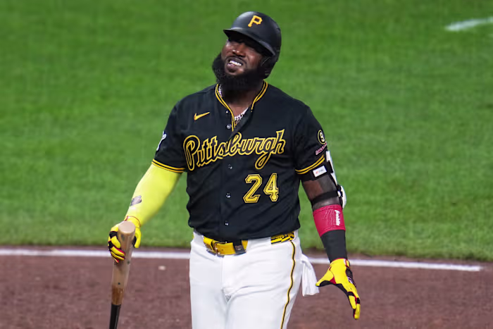 Pirates verbraken de banden met ervaren slugger Marcell Ozuna na een nachtmerrieachtige inzinking tijdens de play-offachtervolging