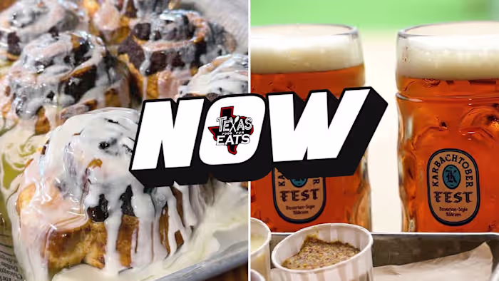 Seizoensbier in Beierse stijl bij Karbach Brewing Company en de wildste burger in San Antonio? Chuzz! Burgers' Da Dip