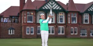Shiho Kuwaki uit Japan wint de Women’s British Open op de tweede playoff-hole