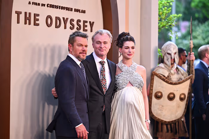 'The Odyssey' verdient $87 miljoen in zijn tweede weekend, het beste tweede weekend van Christopher Nolan tot nu toe