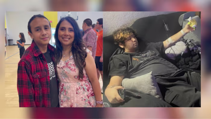 Vader herinnert zich in tranen zijn twee zoons nadat ze waren neergeschoten en vermoord buiten het huis in West-Bexar County