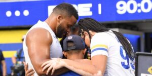 Aaron Donald komt uit zijn pensioen en overwint de opwinding over de overwinning van Rams op Giants