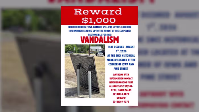 Beloning van $ 1.000 aangeboden nadat de burgerrechtenplaquette in Denver Heights beschadigd was