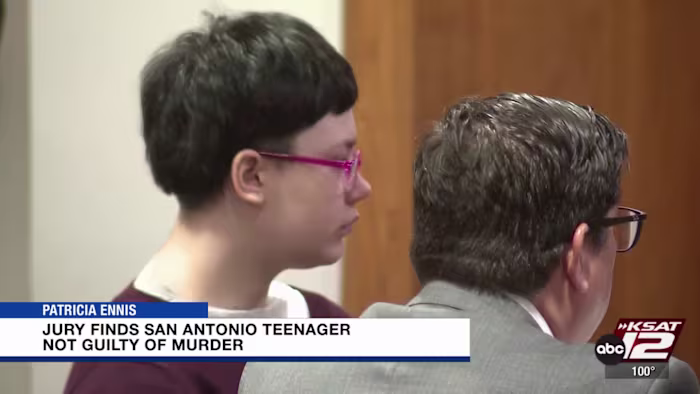 De jury acht de tiener uit San Antonio niet schuldig aan moord