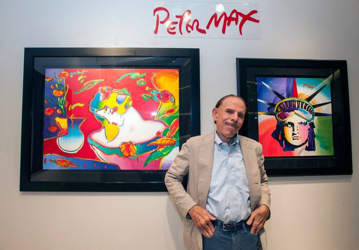 De psychedelische popartiest Peter Max is op 88-jarige leeftijd overleden, zegt zijn zoon