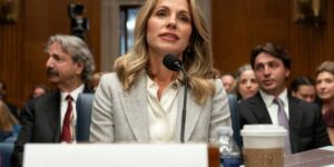Dr. Nicole Saphier, de derde algemeen gekozen chirurg van Trump, krijgt vragen van de Senaat over haar vaccinstandpunt