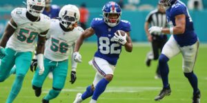 Giants-ontvanger Calvin Austin is dit seizoen out met een gescheurde kruisband, zegt AP-bron