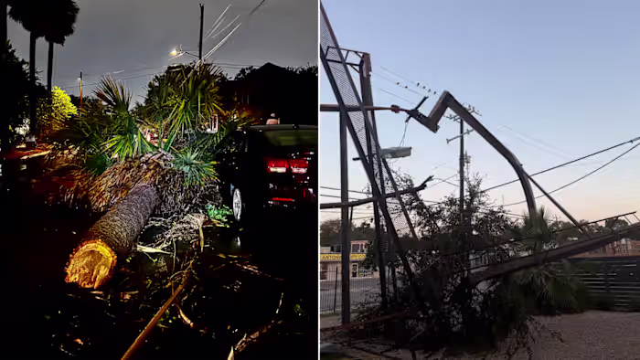 Kijkers delen foto's en video's van stormschade in San Antonio op KSAT Connect