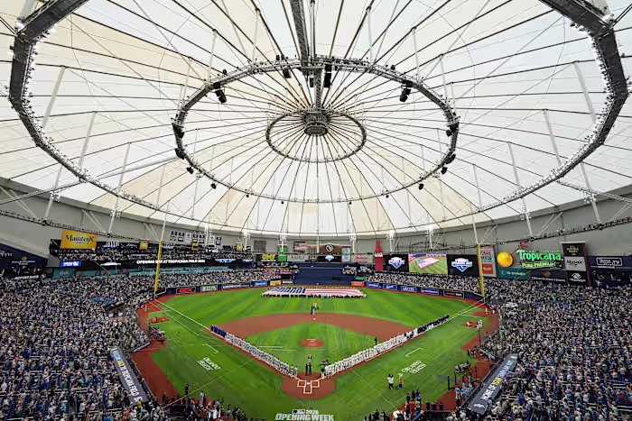 Tampa Bay Rays is klaar voor een nieuw stadionproject ter waarde van $ 2,3 miljard nadat de provincie en de stad het financieringsplan hebben goedgekeurd