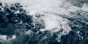 Tropische storm Hanna ontstaat in de Atlantische Oceaan en bedreigt land niet