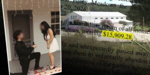 ‘Onrechtvaardig en macaber’: trouwlocatie houdt bijna 16.000 dollar vast nadat aanstaande bruidegom overlijdt, en klaagt verloofde aan