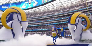 Alaric Jackson van Rams heeft twee wedstrijden geschorst vanwege het slaan van Bills LB Bradley Chubb na de wedstrijd van maandagavond