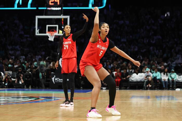 Angel Reese sluit een tumultueuze reis af en staat centraal met de Dream in de WNBA Finals
