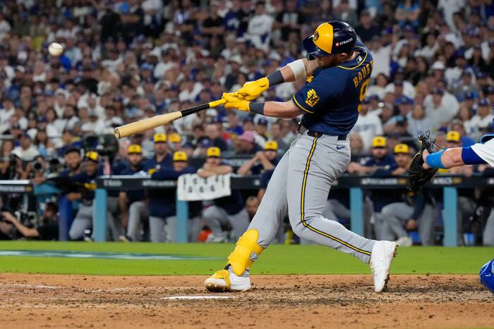 Brewers verbijsteren Dodgers met back-to-back homeruns in 7e inning en rijden met 6-2 naar 3-0 voorsprong in NLCS