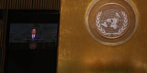 China gebruikt, zoals gewoonlijk, de toespraak van de VN om de mondiale ontwikkeling te bevorderen als oplossing voor de uitdagingen van de wereld