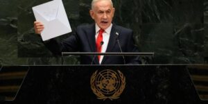 De Israëlische Netanyahu bij de VN noemt beschuldigingen van genocide in Gaza ‘de grootste leugen van de eeuw’