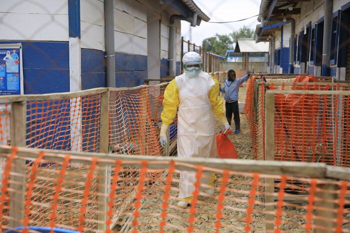De snel ebola-uitbraak in Congo breidt zich uit naar de achtste provincie