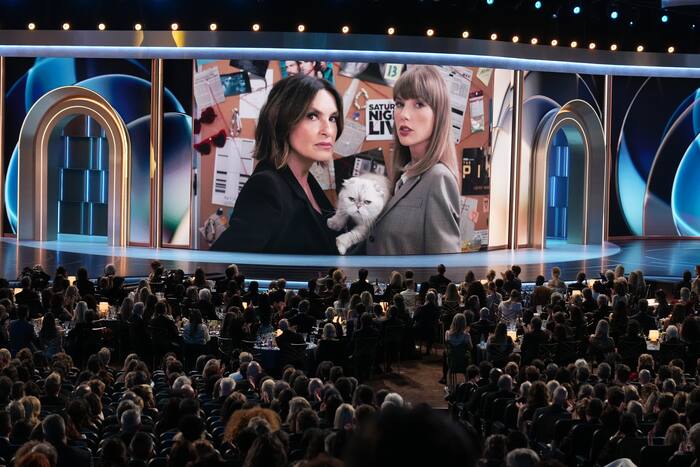 Hoogtepunten van de Emmy Awards: Mariska Hargitay zingt, Taylor Swift maakt grapjes in een sketch en 'Buffy'-alumnus verenigt zich
