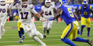 Josh Allen scoort 331 yards en Bills overleeft Rams met hulp van geblokkeerde FG voor 37-34 overwinning in OT