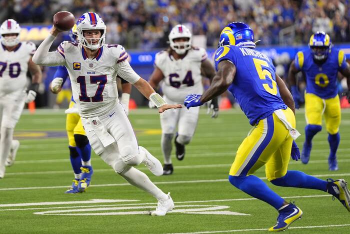 Josh Allen scoort 331 yards en Bills overleeft Rams met hulp van geblokkeerde FG voor 37-34 overwinning in OT