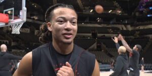 Kingston Flemings maakt zich klaar voor thuiskomst in de NBA als Hawks het opneemt tegen de Spurs in San Antonio