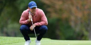 McIlroy scoort een grote finish met een adelaar op nummer 18 om mee te doen aan de strijd bij het BMW PGA Championship