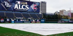 Rays en Guardians spelen ’s middags ALCS Game 3 om de regen te verslaan. NLCS-spel ging ook omhoog